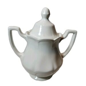 Vintage Royal Staffordshire ironstone sugar bowl Heirloom collection. England